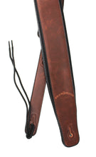 Load image into Gallery viewer, Walker &amp; Williams G-904 Natural Finish Bourbon Brown Strap Padded Glove Leather Back
